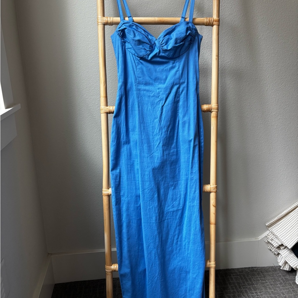 Reformation Blue Maxi Dress - Picture 3 of 5